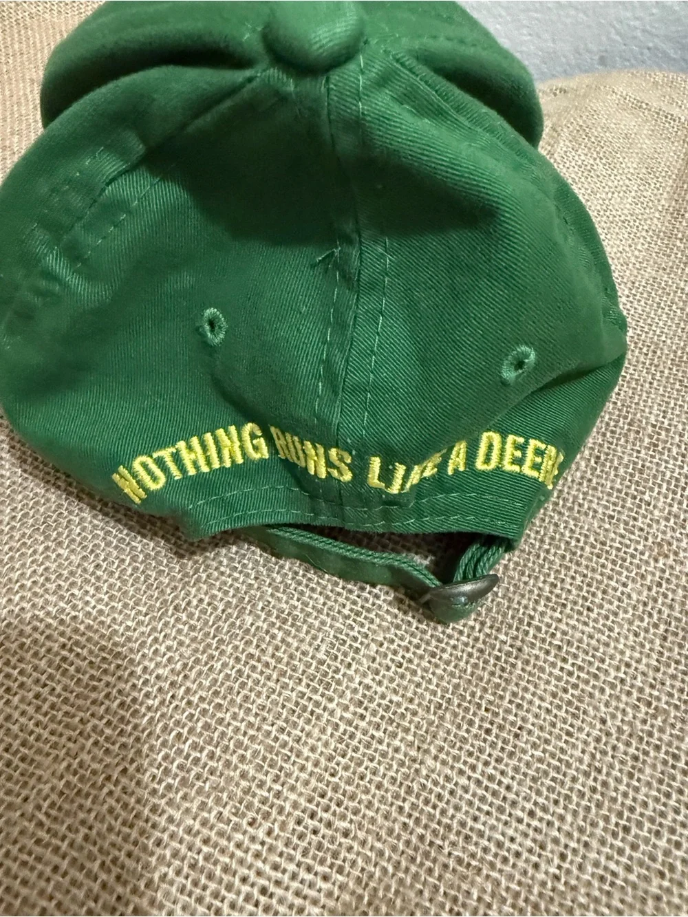 John Deere Green and Yellow Kids Baseball Cap